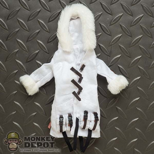 Coat: BBK White Hooded Jacket (READ NOTES)