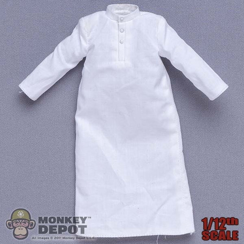 Shirt: BOB Toys 1/12 Mens White Thawb