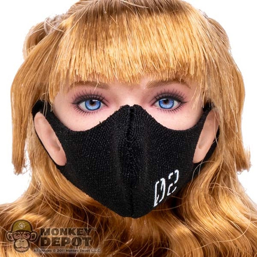 Mask: Very Cool Female Black Face Mask