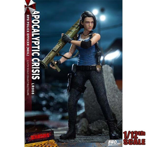 Boxed Figure: Bro Toys 1/12th Doomsday Crisis RPD Police Officer Neil (BRT-LR008)