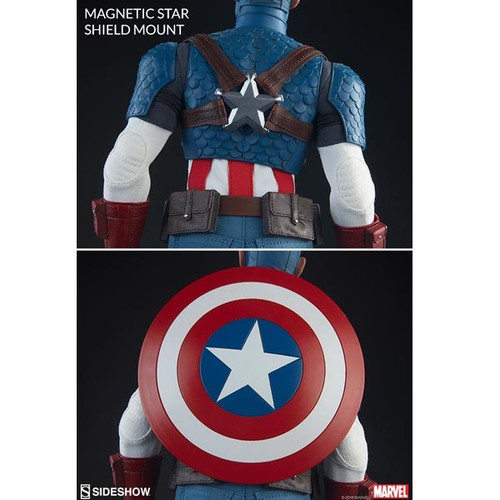 Boxed Figure: Sideshow Captain America (100171)
