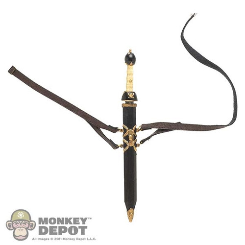 Weapon: China Model Dagger w/Sheath and Belt (Metal)