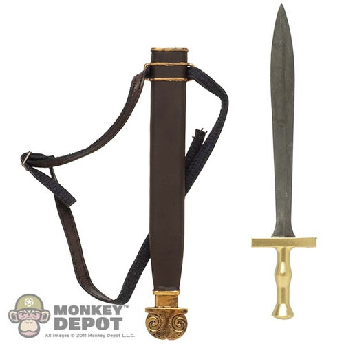 Weapon: China Model Sword w/Sheath and Strap (Metal)