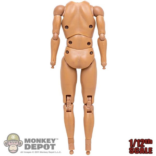 STAINED Figure: Coo Models 1/12th Base Body w/Pegs (READ NOTES)