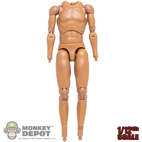 STAINED Figure: Coo Models 1/12th Base Body w/Pegs (READ NOTES)