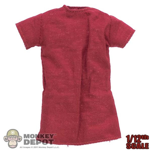 Shirt: Coo Models 1/12th Mens Stained Red Tunic