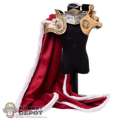 Armor: Coo Models Mens Shoulder Armor w/ Cape
