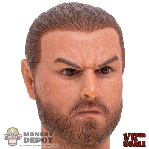 STAINED Head: Coo Models 1/12th Bors (READ NOTES)