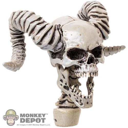 Head: Coo Models Horned Skull w/ Spine