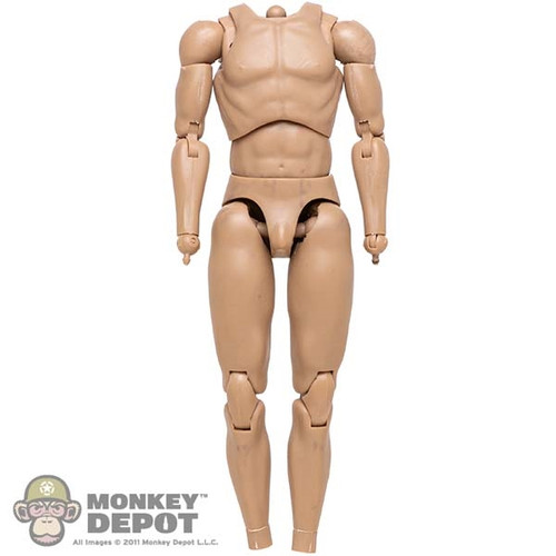 STAINED Figure: Coo Models Nude Body w/Wrist Pegs