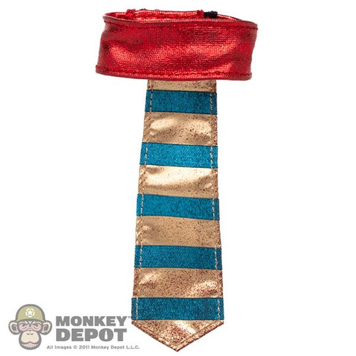 Belt: Coo Models Egyptian Gold, Red, and Blue Belt (READ NOTES)