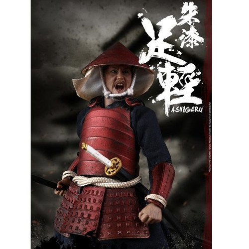 Boxed Figure: CooModels 1/12 Red Armor Ashigaru (CM-PE008)