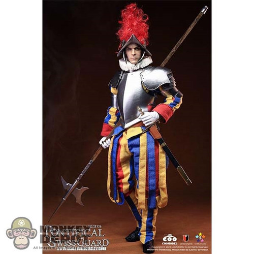 Boxed Figure: CooModels Pontifical Swiss Guard (Standard Alloy Version) (CM-SE126)