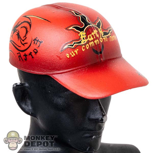 Hat: Create Models Female Red Molded Baseball Cap