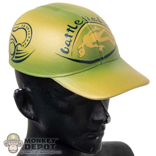 Hat: Create Models Female Green Molded Baseball Cap