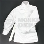 Shirt: Dragon German WWII Early White undershirt collar protector