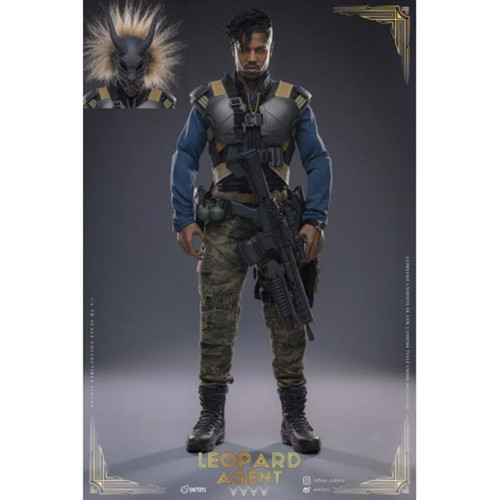 Boxed Figure: DAF Toys Leopard Agent (DAF-F018)