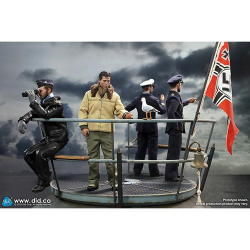 Display: DiD 1/6 U-Boat Conning Tower Gun Deck Diorama (Complete Set)