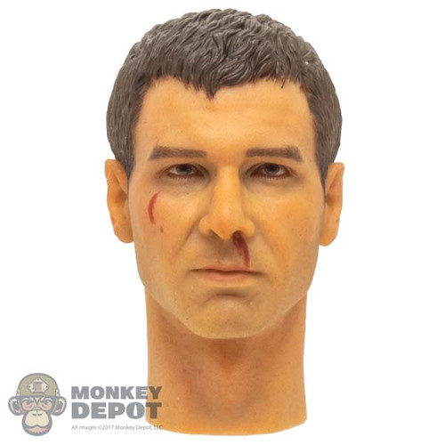 Head: Dark Toys Bloodied Rick (No Neck Adapter)