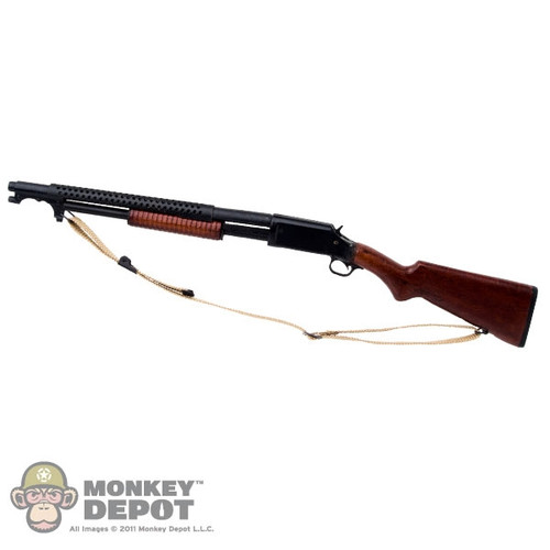 Rifle: DiD US WWI Winchester M1897 Trench Pump Action Shotgun (Wood & Metal)