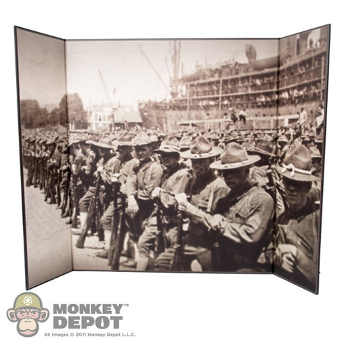 Display: DiD WWI US Soldiers (18.5" X 13.75")
