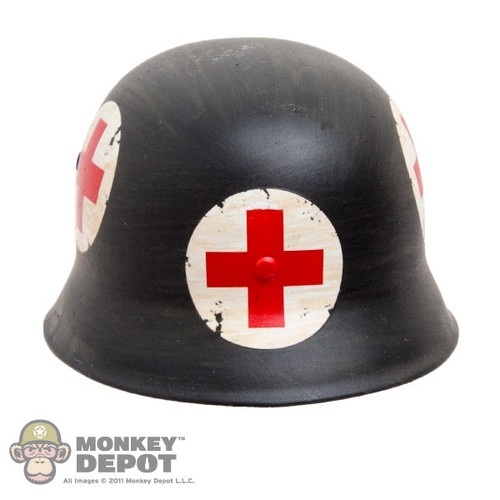 Helmet: DiD German WWII M42 Medic Helmet (Metal)