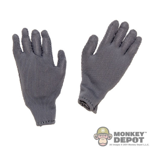 Gloves: DiD Mens Gray Gloves w/Bendy Hands