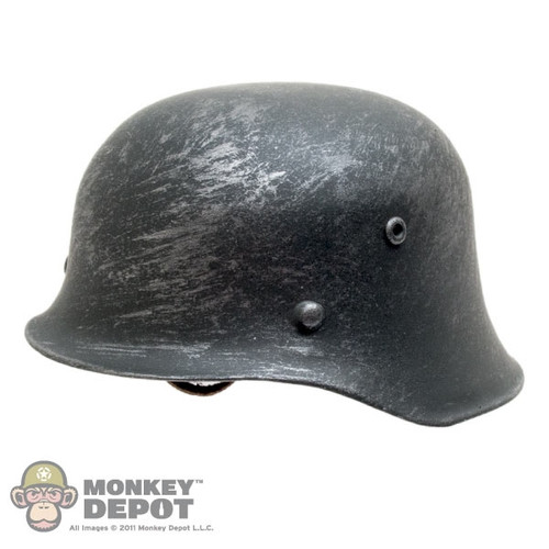 Helmet: DiD German WWII Weathered Metal Helmet