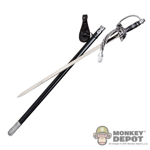 Sword: DiD German Metal Sword w/Scabbard (READ NOTES)