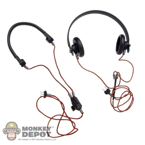 Radio: DiD German WWII Headset w/ Throat Mic