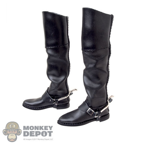 Boots: DiD Black Jackboots w/Spurs