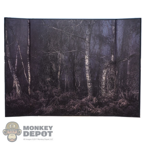 Display: DiD Blurry Empty Woods Backdrop (18.5" X 13.5") *READ NOTES