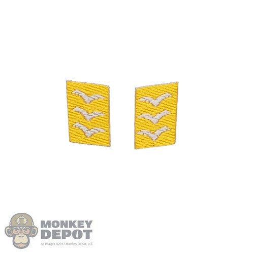Insignia: DiD German Luftwaffe Obergefreiter Collar Tabs