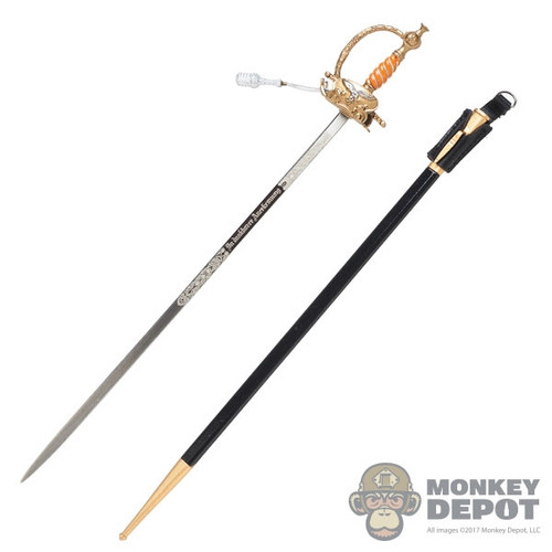 Sword: DiD Luftwaffe Generals Sword w/Scabbard (Metal)