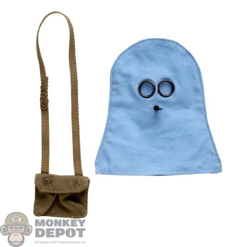 Mask: DiD WWI British Smoke PH Hood w/Carrying Bag (READ NOTES)
