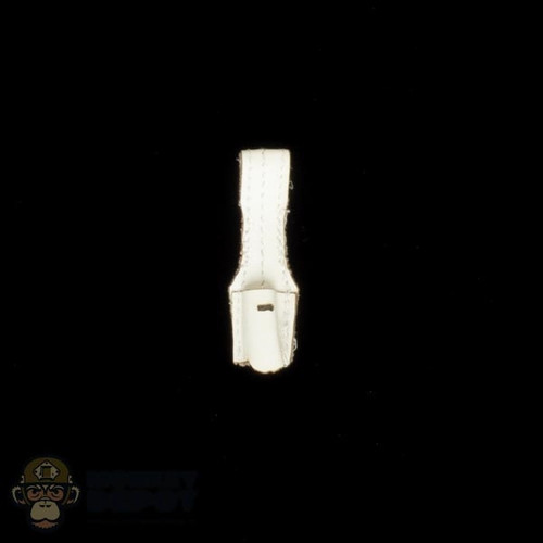 Tool: DiD WWII German White Bayonet Belt Frog (Genuine Leather)