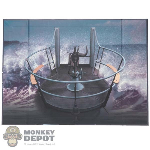 Display: DiD Gun Deck Backdrop (18.5" X 13.5") (READ NOTES)