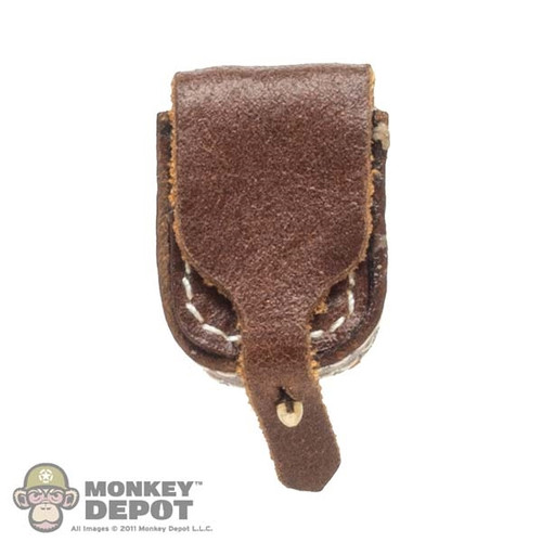 Pouch: DiD Small Brown Leather Pouch