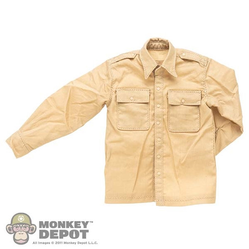 Shirt: DiD Mens Long Sleeve Tan Shirt