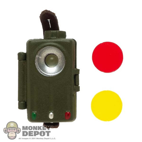 Light: DiD German Signal Working Flashlight w/Multiple Lenses (Metal) (READ NOTES)