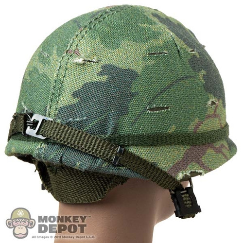 Helmet: DiD Mens M1 Vietnam Helmet w/ Cover