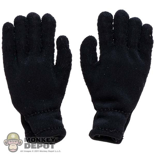 Gloves: DiD Mens Black Cloth Gloves