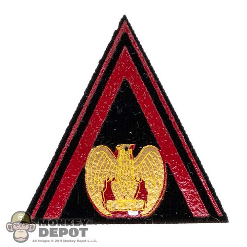 Insignia: DiD Italian WWII Eagle Triangular Arm Patch (Larger)