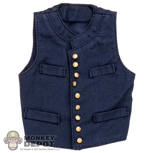 Vest: DiD Mens Dark Blue Military Vest