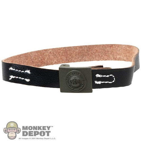 Belt: DiD Mens German WWI Leather Belt