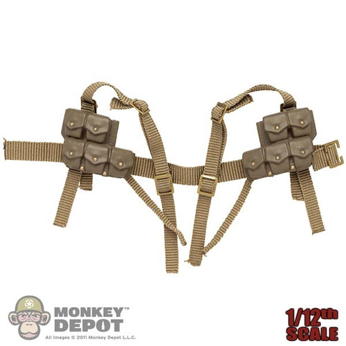 Harness: DiD 1/12 British WWI Web Harness w/ Pouches