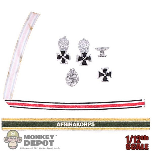 Monkey Depot - Insignia: 3R 1/12 German WWII Medals Set