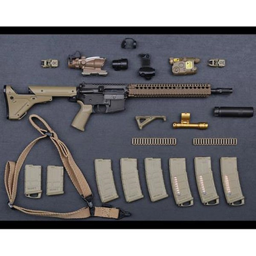 Rifle Set: DamToys Elite Firearms Series - SOPMOD II M4 (DAM-EF005)