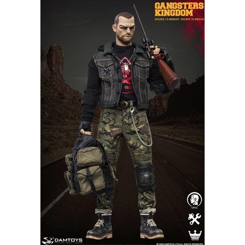 Boxed Figure: DamToys Gangster Kingdom Spade J's Memory Greg (DAM-GKS003MX)