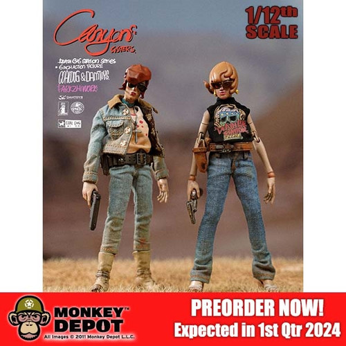 Boxed Figure: DamToys 1/12 Death Gas Station Series Canyon Sisters (DAM-PES028)